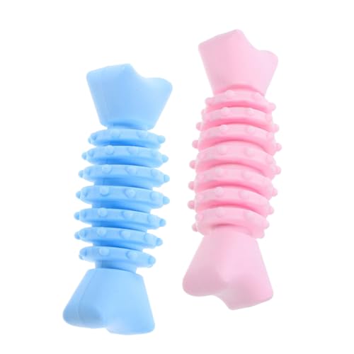 TOBBOMEY 2個 犬の おもちゃ 子犬の 大型犬用の犬用おもちゃ ペットのおもちゃ 犬の濃縮 噛みつきにくい犬用おもちゃ 猟犬 犬のタグボートのおもちゃ 噛む人 狸