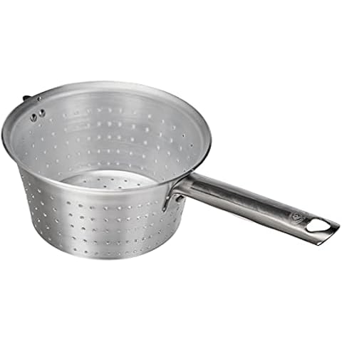 Pentole Agnelli Professional Aluminium 3 Mm. Conical Colander, Diameter 18 Cm Cover