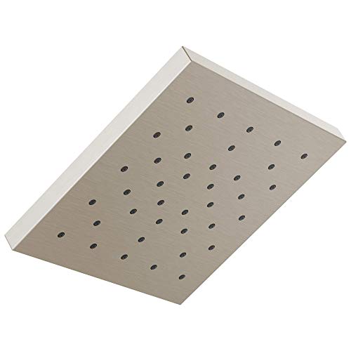 DELTA-FAUCET 52161-SS25 Delta H2Oknietic Single Setting UltraSoak Shower Head, 2.5 GPM Water Flow, Stainless