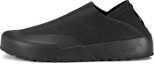 Arc'teryx Herren Kragg Shoe - Leichter Schlupfschuh für schnelle Ansätze, Alltags-Freizeitschuhe, Schwarz/Schwarz, 43 EU
