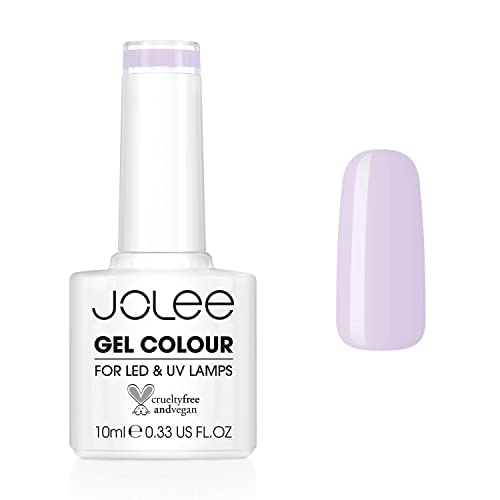 JoLee Nail Gel Polish 10ml [Cutie Pie] UV/LED Soak-Off Nail Art Manicure Pedicure for Professional, Salon & Home Use [Purple Range] - Long Lasting & Easy to Apply - Vegan & Cruelty Free
