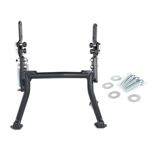 Support de béquille centrale de moto pour stabiliser la KLR650 en voyage