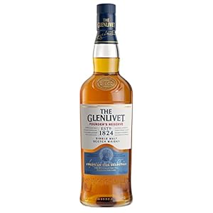 The Glenlivet Founder’s Reserve Single Malt Scotch Whisky – Schottischer Single Malt Whisky aus der Speyside Region – 1 x 0,7 l