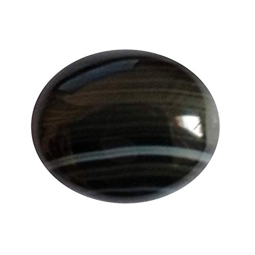 Sulemani Hakik noir naturel 4,25 carats gemme homme femme Small