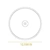 Lodge Round Tempered Glass Lid - Versatile Glass Lid for 12 Inch Skillets, Pans, and Dutch Ovens - Dishwasher Safe and Oven Safe up to 400° - 12 Inch #2