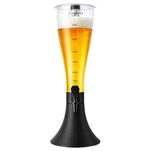 Torre de Chopp Aço Inox com Refil