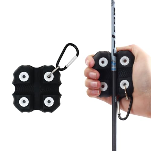 SPG Arrow Puller Archery with Metal Belt Clip Square Shape Archery Arrow Puller Gripper Target Remover Tool for Target Practice (1 Pack Black)