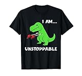 T-rex Dinosaur I Am Unstoppable T-shirt Xmas T-Shirt