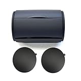 Para Vw Jetta 1998-2004 YIZE jiuying Store 1set Negro Trasero Ceniza Bandeja Cenicero con Tapas Laterales compatibles con VW Jetta MK4 Bora Golf GTI MK4 4 IV 1998 1999 2000 2001 2002 2003 2004