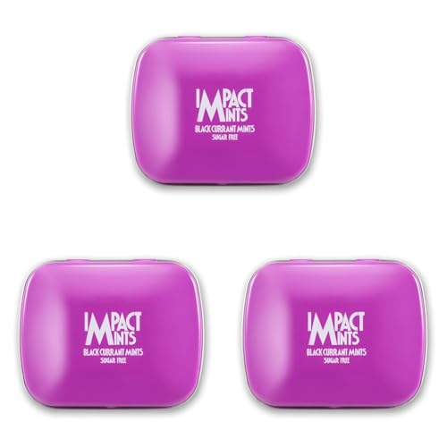 Image of Impact Mints Sugar Free Mints Black Currant 14G, 14 G (Pack of 3)