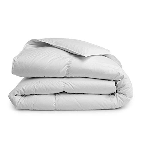 Brooklinen Down Alternative Comforter – 100 Percent Hypoallergenic – 400 Thread Count Cotton