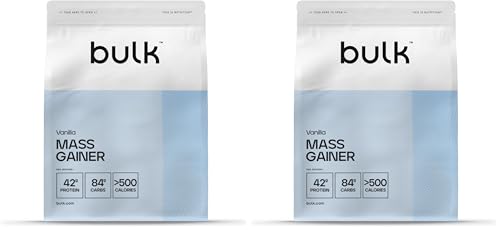 Gainer hipercalórico de 42g proteína y 84g carbohidratos para desarrollo muscular efectivo