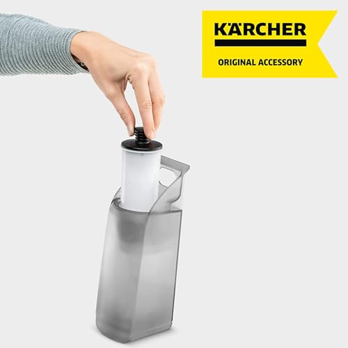 Kärcher Entkalkungskartusche für Kärcher Dampfreiniger (Automatische Entkalkungsfunktion, effiziente Entkalkung, Sicherer Schutz vor Verkalkung, einfacher Austausch, Gewicht 0,1 kg) (Packung mit 2)