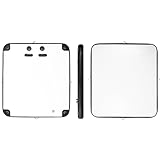 ROMELANDS Inflatable Floating Dock Swim Platform Water Platform Raft Large Floating Air Mat Inflatable Water Pad for Lake Pool Lounging River Ocean Boating (White+Black)