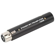 Simple Setup: Enjoy a straightforward connection to your mixing console. Activate the 48V phantom power from your sound card to achieve a consistent +28DB gain effortlessly, streamlining your audio workflow. Superior Gain Output: This preamp delivers...