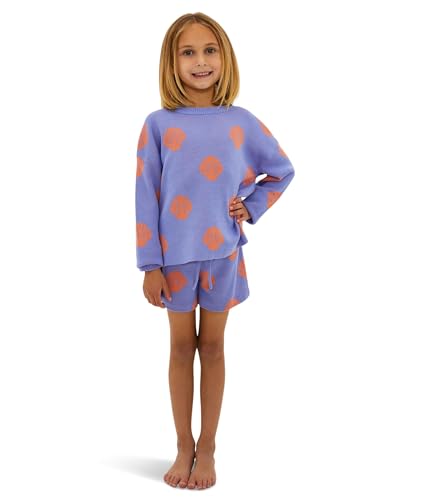 Beach Riot Girl's Little Beach Sweater (Little Kids/Big Kids) Siren Shells 11-12 Big Kid