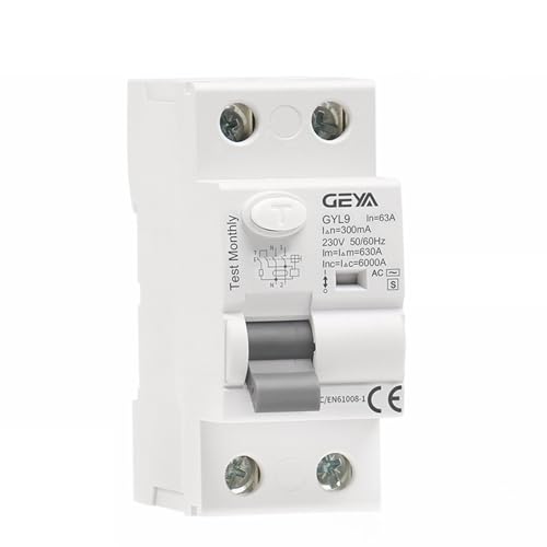 Disjoncteur électromagnétique à retard inter différentiel 40A 2P 300mA - 2