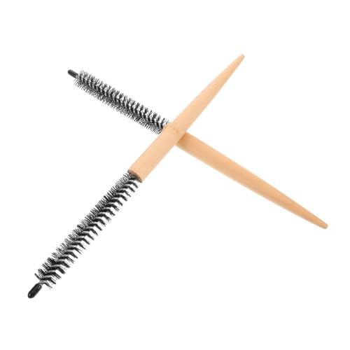 LIFKOME 2 pièces Petite Brosse à Dents Fines pour Coiffure Professionnelle Brosse Volumisante pour Racines Coiffage Précis des Petites Mèches Outil Polyvalent pour Cheveux Fins et Bouclés