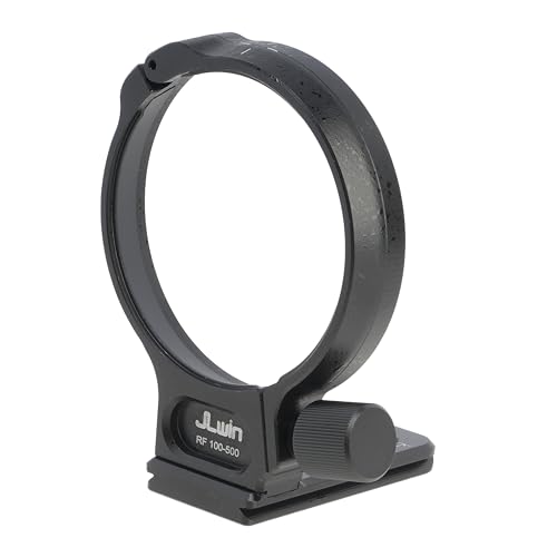 Hersmay Tripod Collar Mount Ring for Canon RF 100-500mm F4.5-7.1 L is USM Lens Support Camera Quick Plate Arca-Swiss Tripod Ring Adapter Accessories