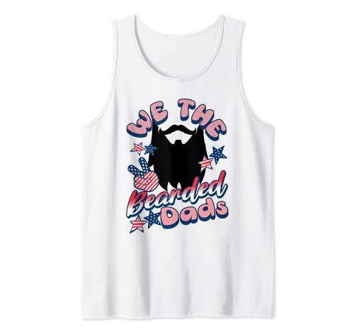 Photo de Nous, les papas barbus, le 4 juillet, jour de l'indépendance Débardeur