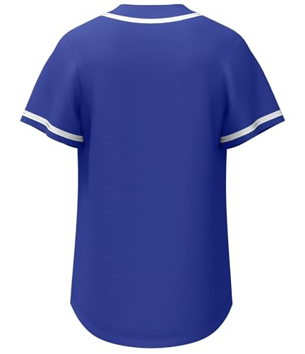 Camiseta de béisbol para hombre Dolpind de manga corta, botones, estilo hipster hip hop, uniforme deportivo activo de equipo miniatura 2
