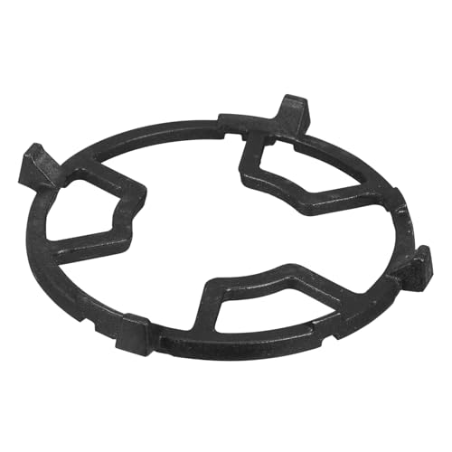 LOLIPPYY Soporte de Hierro Fundido Antideslizante para Cocina de Gas Anillo Wok Base Resistente para Fogones y Estufa Camping