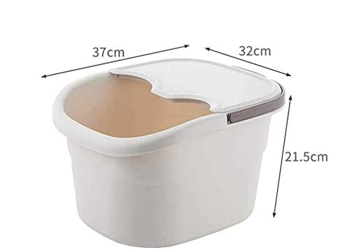 Masajeador de pies portátil con tapa y asa miniatura 4