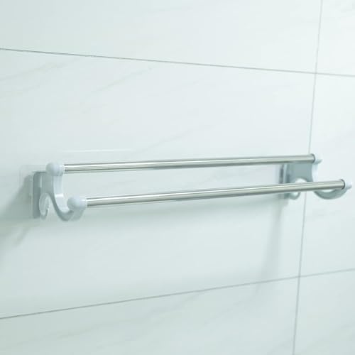Urbane Home Towel Hanger for Bathroom|Wall Mounted Cloth Hanger|Multipurpose Cloth & Napkin Holder|Stainless Steel & PP|Self-Adhesive DIY Installation|Bathroom & Kitchen Organizer|FJ-07|Grey (B0CP93JK7R) Amazon Price History, Amazon Price Tracker