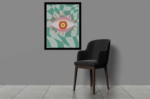 Image of BLINKART Trendy Abstract Wall Art Painting Print Design | Aesthetic Wall Decor Photo Artwork Frame Decoration Hanging For Home Bedroom Living Room Office Wall Decor | T069 | 13x10 Inches