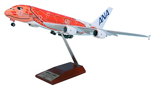全日空商事 1/200 A380 JA383A サンセットオレンジ (WiFiレドーム・ギアつき) 完成品 全日空商事 1/200 A380 JA383A サンセットオレンジ (WiFiレドーム・ギアつき) 完成品