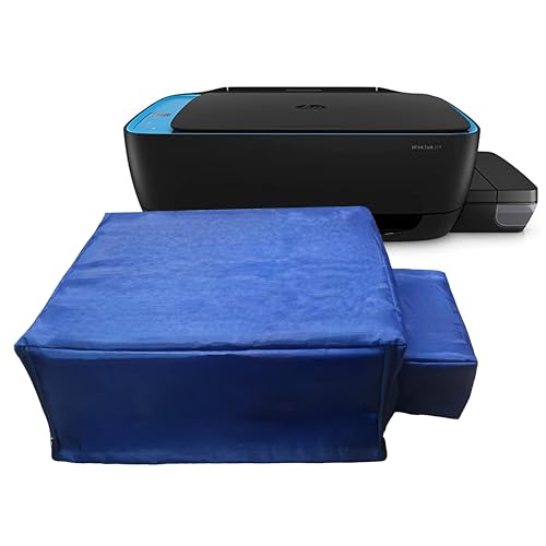 Protectio Dust Proof Washable Chain Printer Cover for HP 310, 315, 316, 319 All-in-One Ink Tank Wireless Colour Printers Blue 8 31aBCOe9EzL