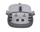 Molex 19433 Crimpkontaktgehäuse, Draht, 12 → 10 AWG, Schwarz, 2-polig - SKU 19433-0013