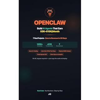 OpenClaw: The Money-Making Guide to AI Agents Audiobook By J Cook cover art