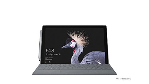 Image of Microsoft Surface Pro (Intel Core i5, 8GB RAM, 128GB) with Platinum Type Cover Bundle (Renewed)