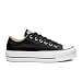 Converse Chuck Taylor CTAS Lift Ox Canvas, Zapatillas para Mujer, Negro (Black/White/White...