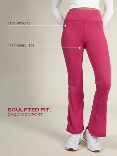 Image of CAVA Tall High-Waisted Sculpt Bootcut Leggings for Women | Stretchy Compressive Flare Pants for Workout, Yoga & Everyday Wear