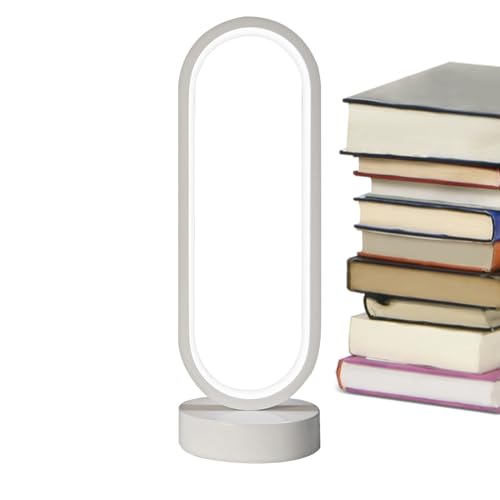 Genérico Lámpara De Mesa Moderna | Lámparas de Mesa con Carga USB | Diseño Minimalista Luz LED Regulable para Patio Baño Tocador Jardín Lectura Dormitorio Cafetería Entrada Cuarto Infantil