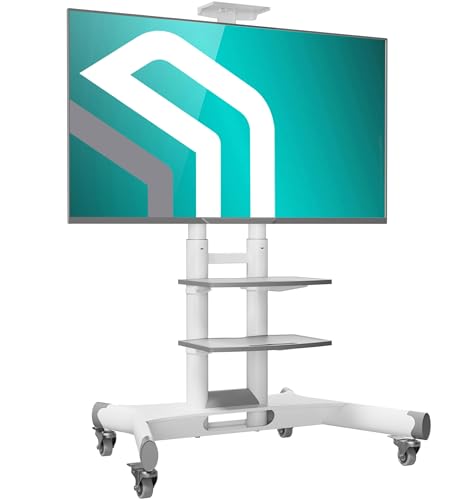 ONKRON TV Ständer rollbar für 40-70 Zoll Fernseher, max Last 60,5 kg,...