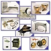 Wildgoose Education MU2223 Percussion Instrument Poster (Pack of 8)