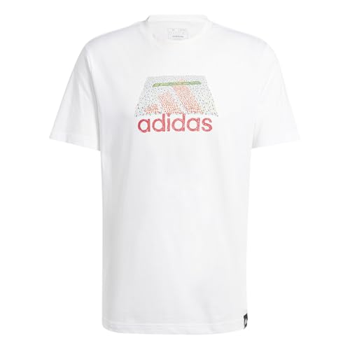 Adidas Hombre Codes BOS Graphic tee, White, M