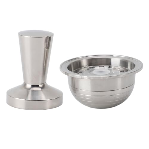 Filtre à café réutilisable en acier inoxydable avec doseur pour machine à dosettes - 3