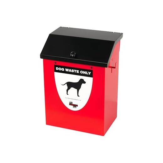 Outdoor Dog Waste Disposal Bin