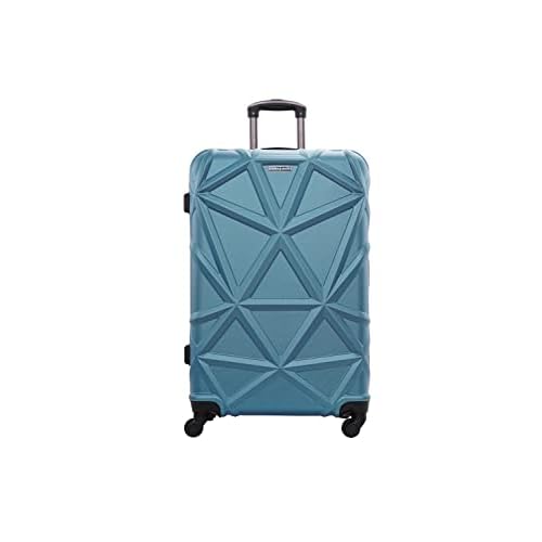 Parajohn-PARA-JOHN-Single-Size-28-Checked-in-Matrix-luggage-trolley-Blue-28-Inch Parajohn PARA JOHN Single Size, 28" Checked-in Matrix luggage trolley Blue 28 Inch
