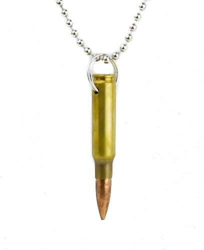 5.56 mm NATO Bullet Necklace IDF Israel 