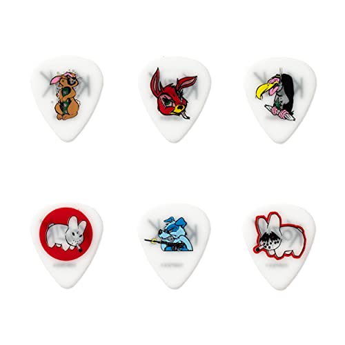 Dunlop BL109T73 Frank Kozik Séries 1 Boîte de 6 Médiators 0,73mm - Les Beatles, Paul McCartney, John Lennon, RIngo Starr, George Harrison Dunlop BL109T73 Frank Kozik Séries 1 Boîte de 6 Médiators 0,73mm – Image 3