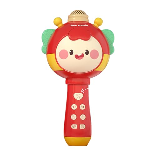 Keyubria Spielzeug Mikrofon Für Kinder | Lustige Singmaschine | Süßes Kindermikrofon - Für Und Mädchen Geburtstagsfeier Zuhause Schulveranstaltungen Klassenaktivität Bühne...