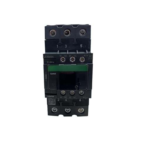 Contacteur LC1D65ABD 65A résout les pannes de moteur triphasé avec bobine DC24V