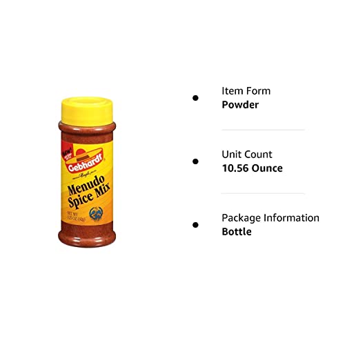 Gebhardt Menudo Spice Mix 3.25Oz Bottle (Pack Of 3) #TOP1