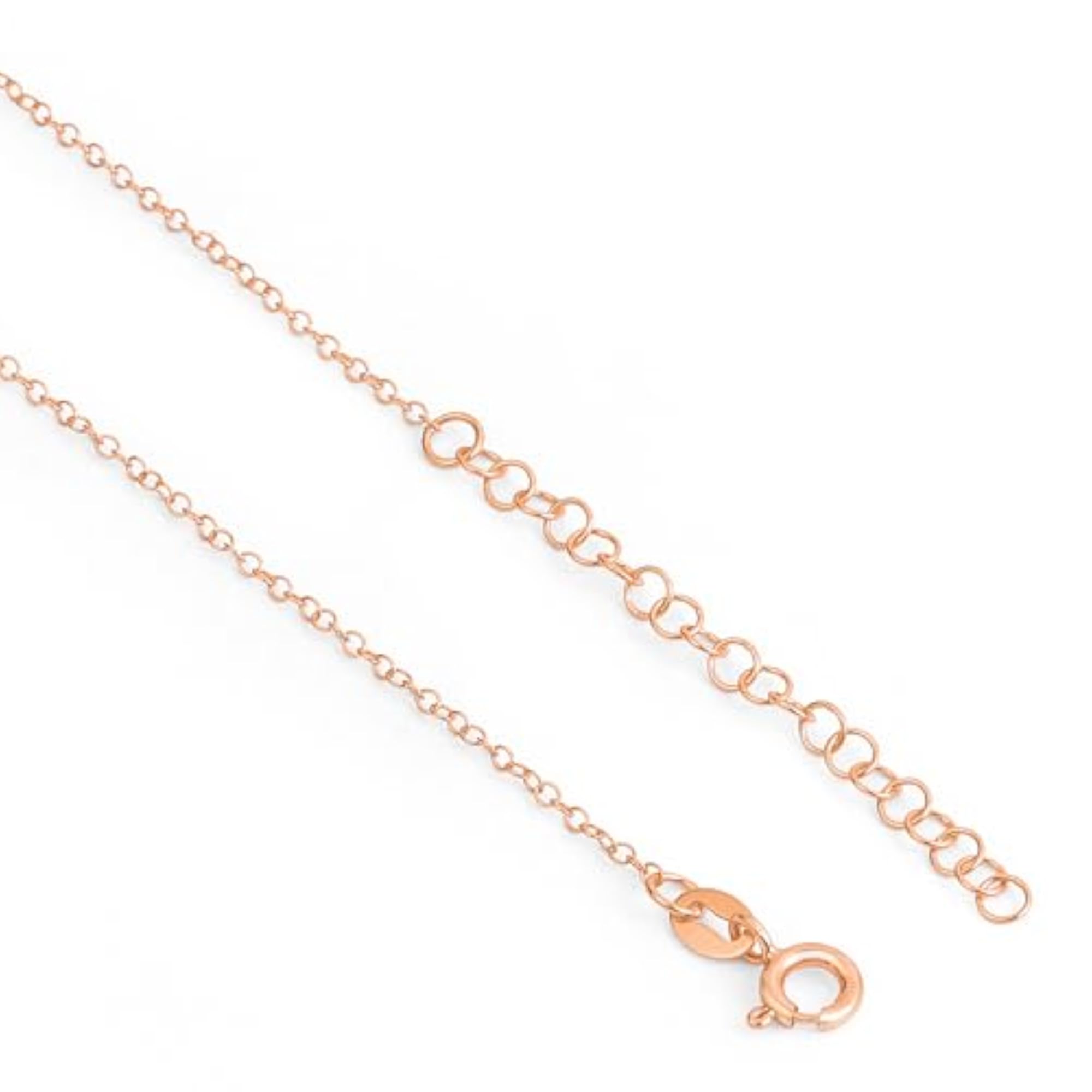 925 Sterling Silver Interlinked Plated Necklace