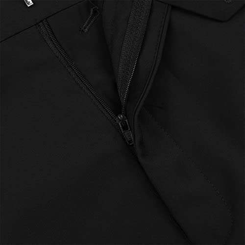 YOUTHUP Herren 3 teiliger Schwarz Anzug – Bild 6